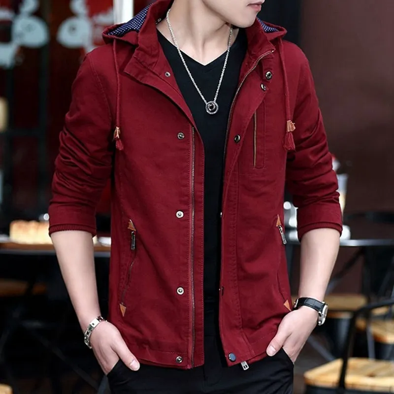 Spring Printing Logo Men Fashion Casual Bomber plus size Jacket