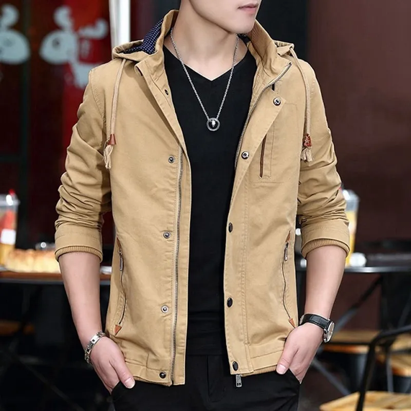 Spring Printing Logo Men Fashion Casual Bomber plus size Jacket