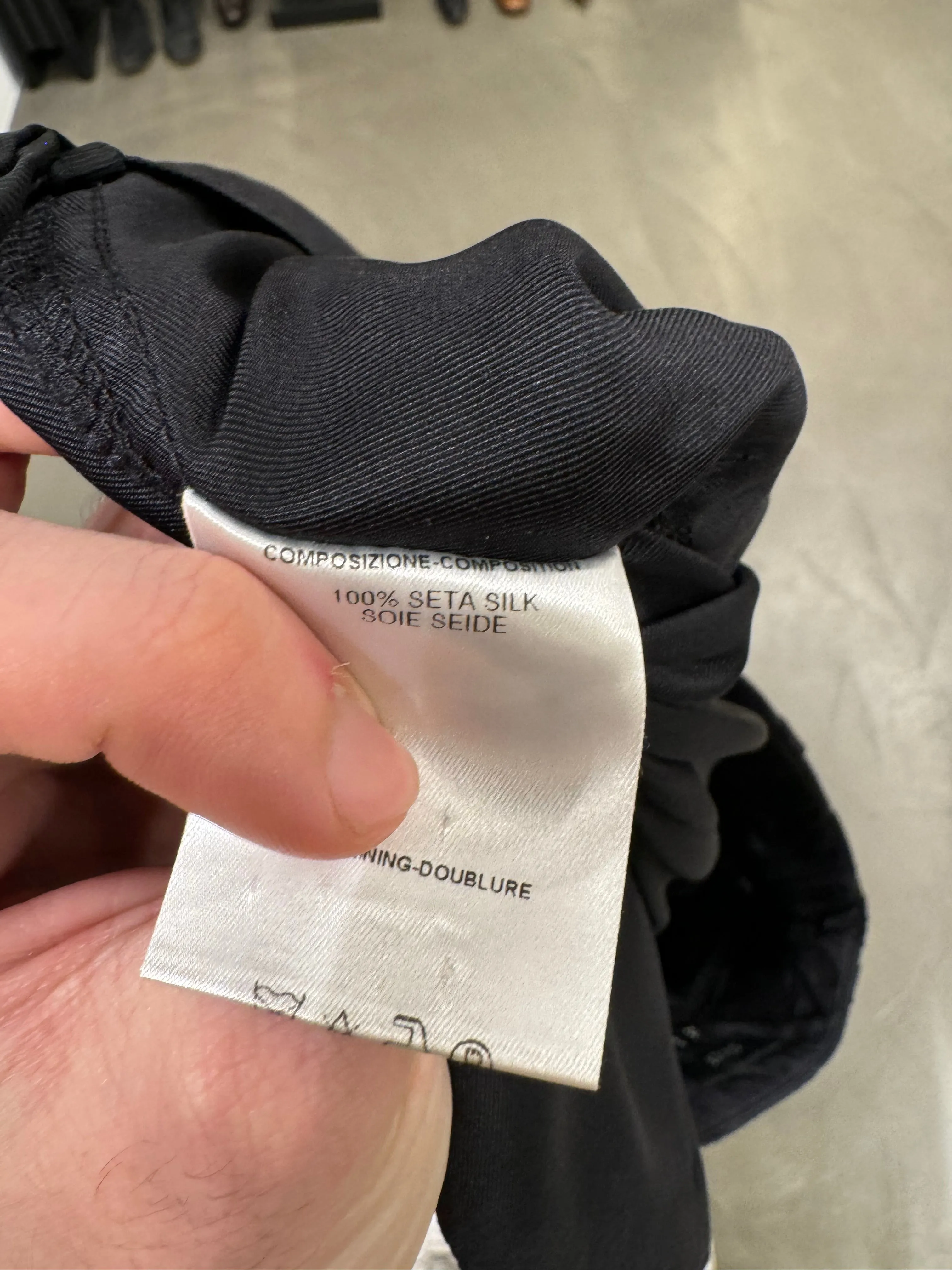 S/S 2001 Gucci by Tom Ford silk bondage cargo pants
