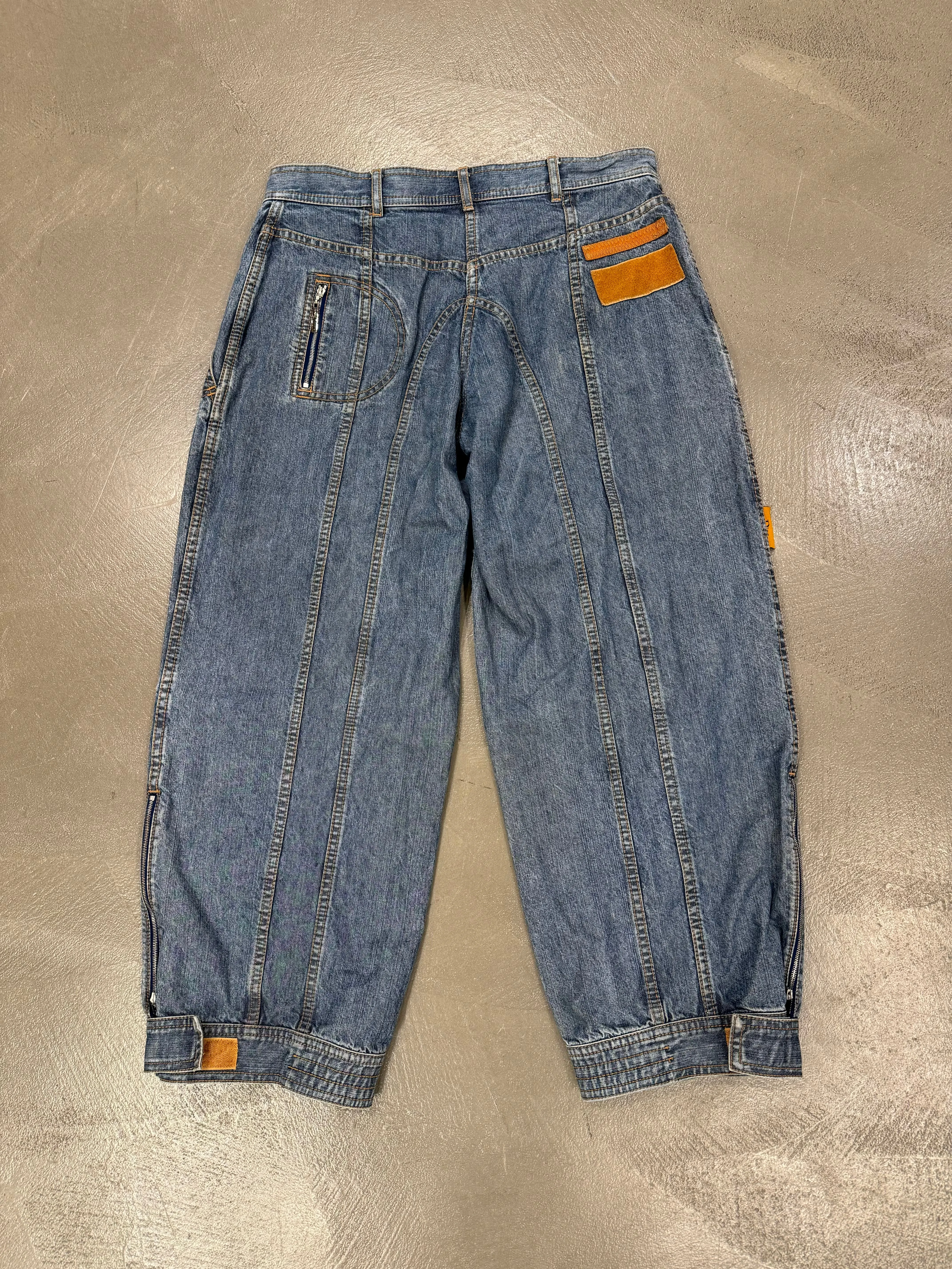 S/S 2005 CHRISTIAN Dior by Galliano capri cargo pants