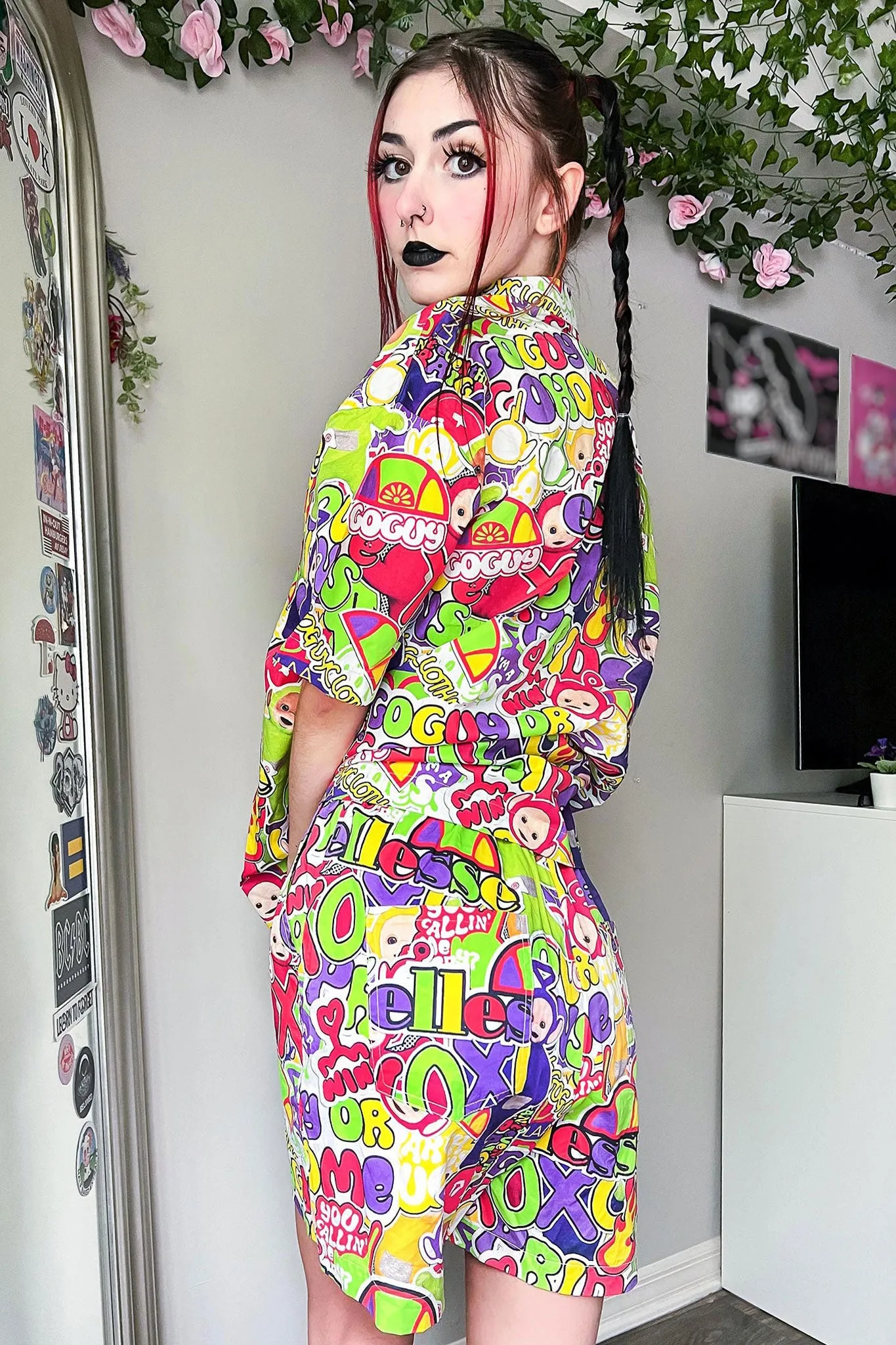 Sticker Print Shirt