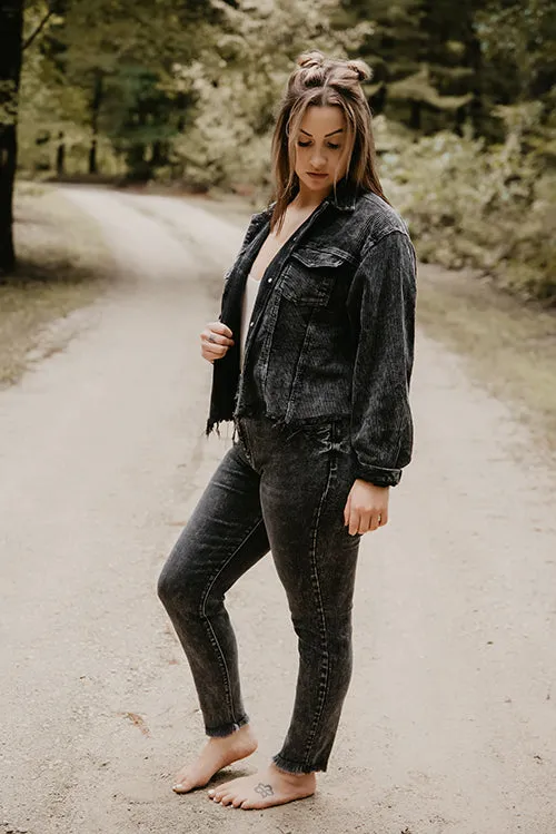 Stone Washed Jacket *FINAL SALE*