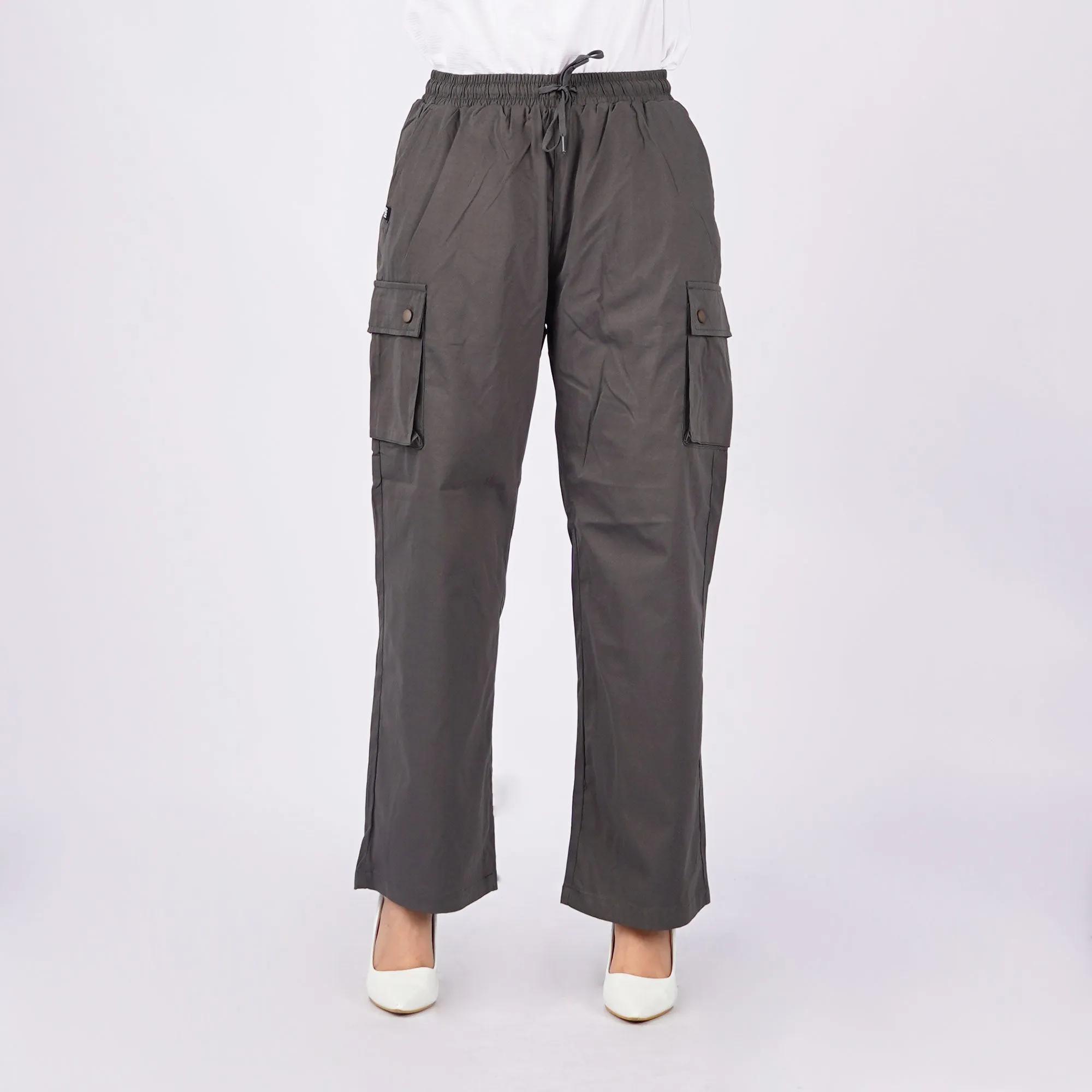 Stylistic Mr. Lee Ladies Basic Non-Denim Cargo Pants 162278 (Gray)