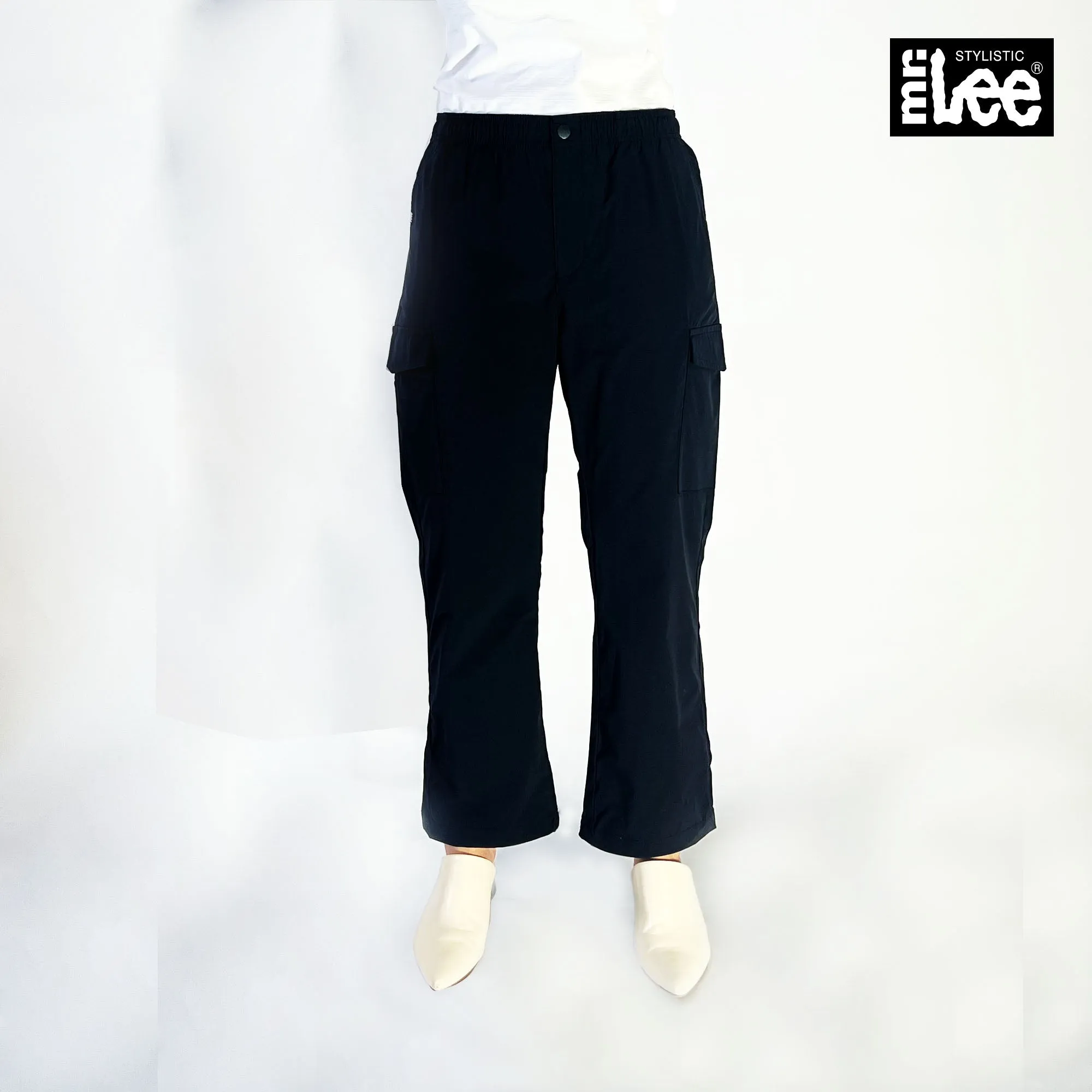 Stylistic Mr. Lee Ladies Basic Non-Denim Cargo Pants 176313 (Black)