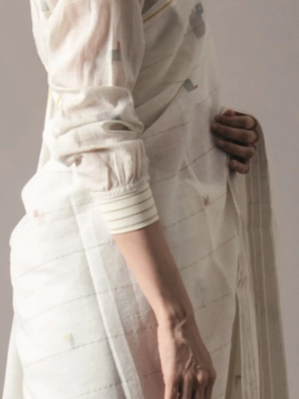 SUKETDHIR   I   Sari Blouse Chalbaaz Crop Bomber Cotton Mul