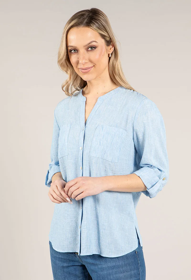 Summer Linen Look Shirt
