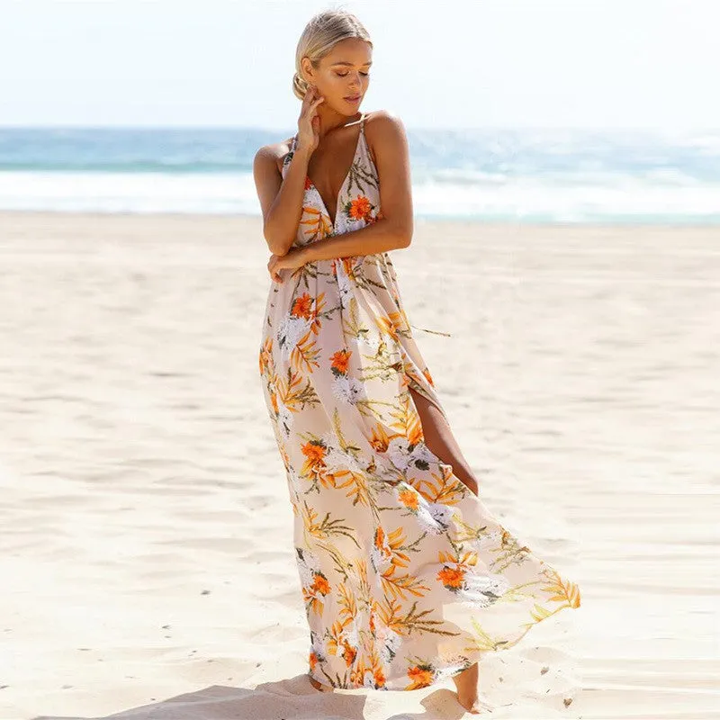 Summer Sunset Maxi Dress