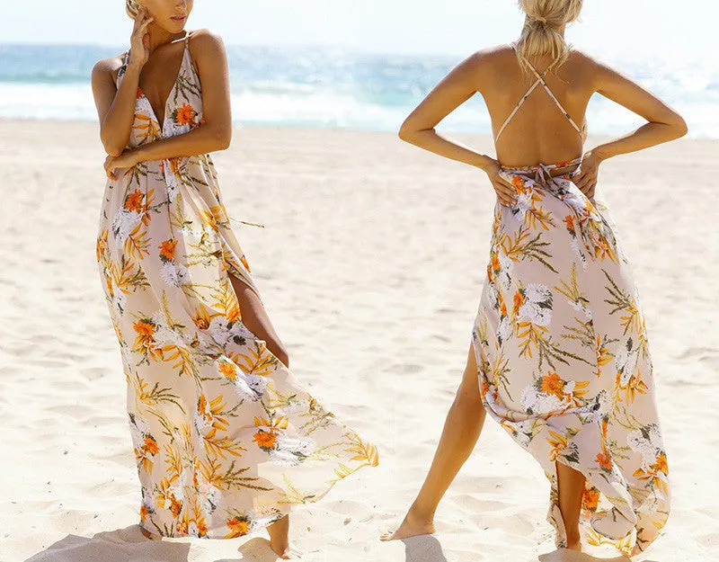 Summer Sunset Maxi Dress