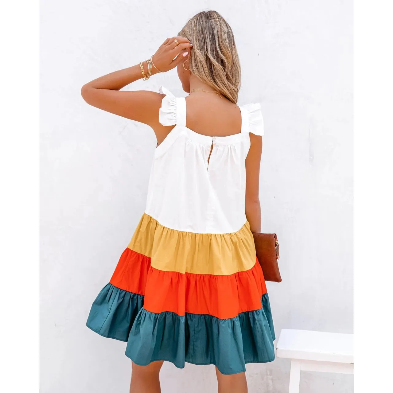 Summer Vaction Cake Short Dresses