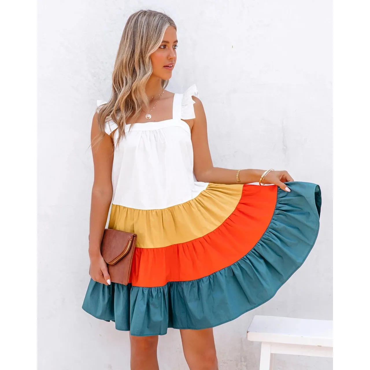 Summer Vaction Cake Short Dresses