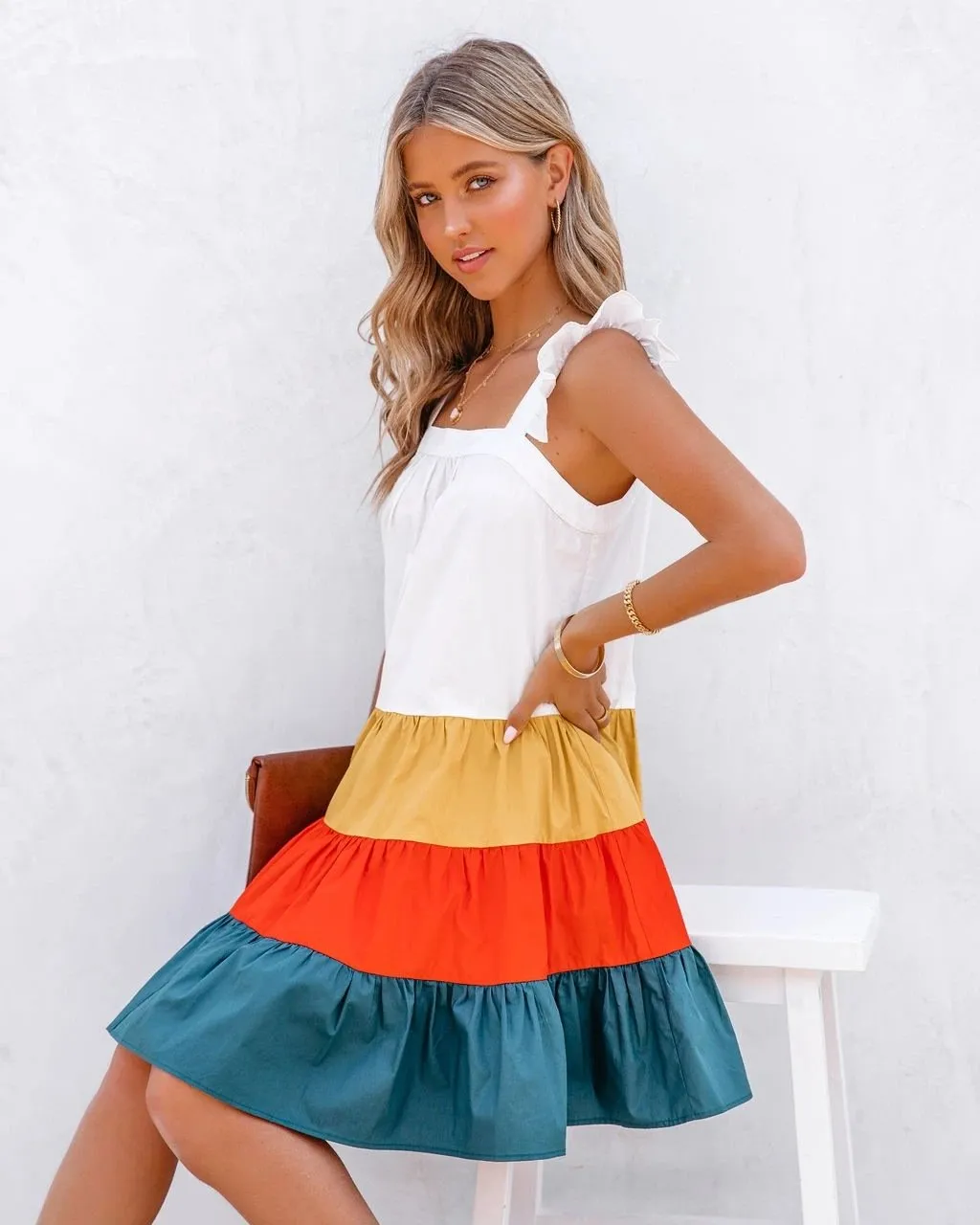 Summer Vaction Cake Short Dresses