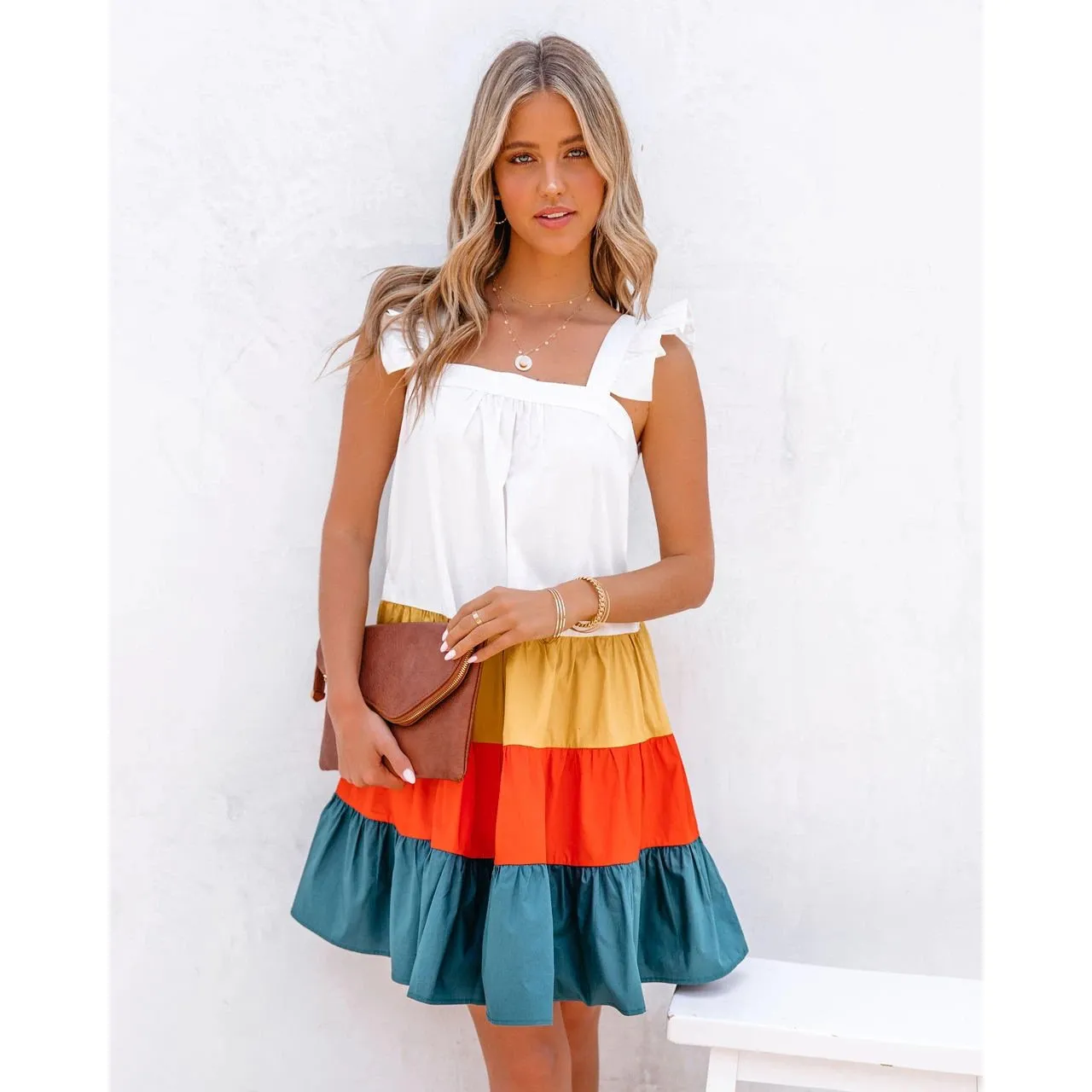 Summer Vaction Cake Short Dresses