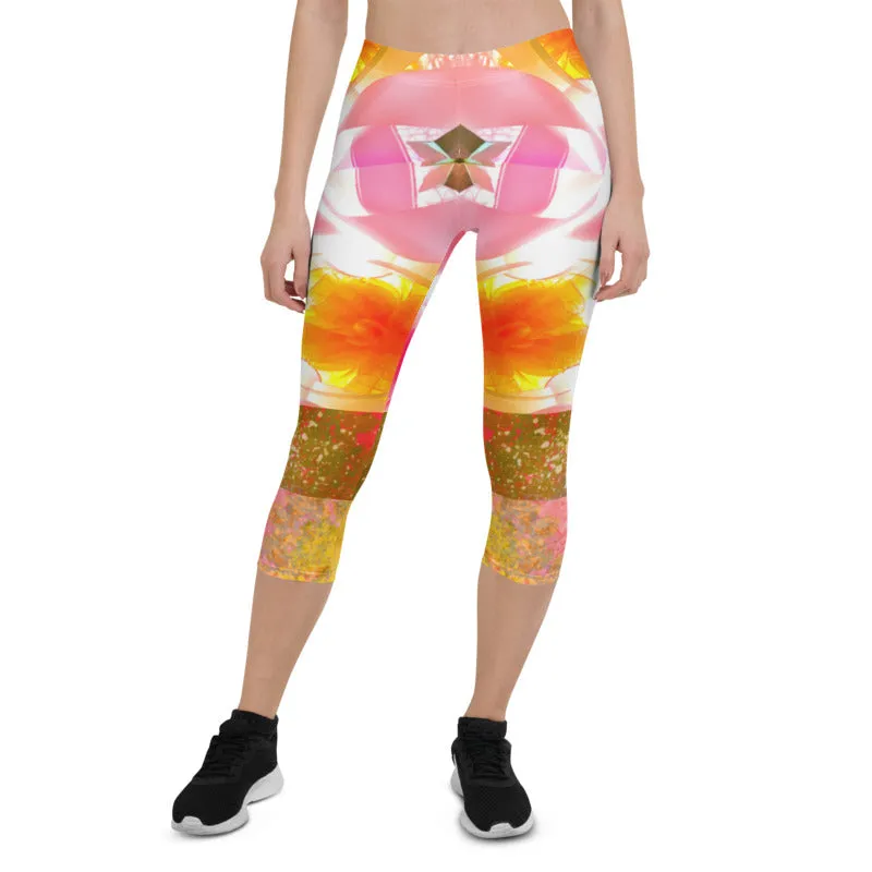 Sunflowery Day Capris