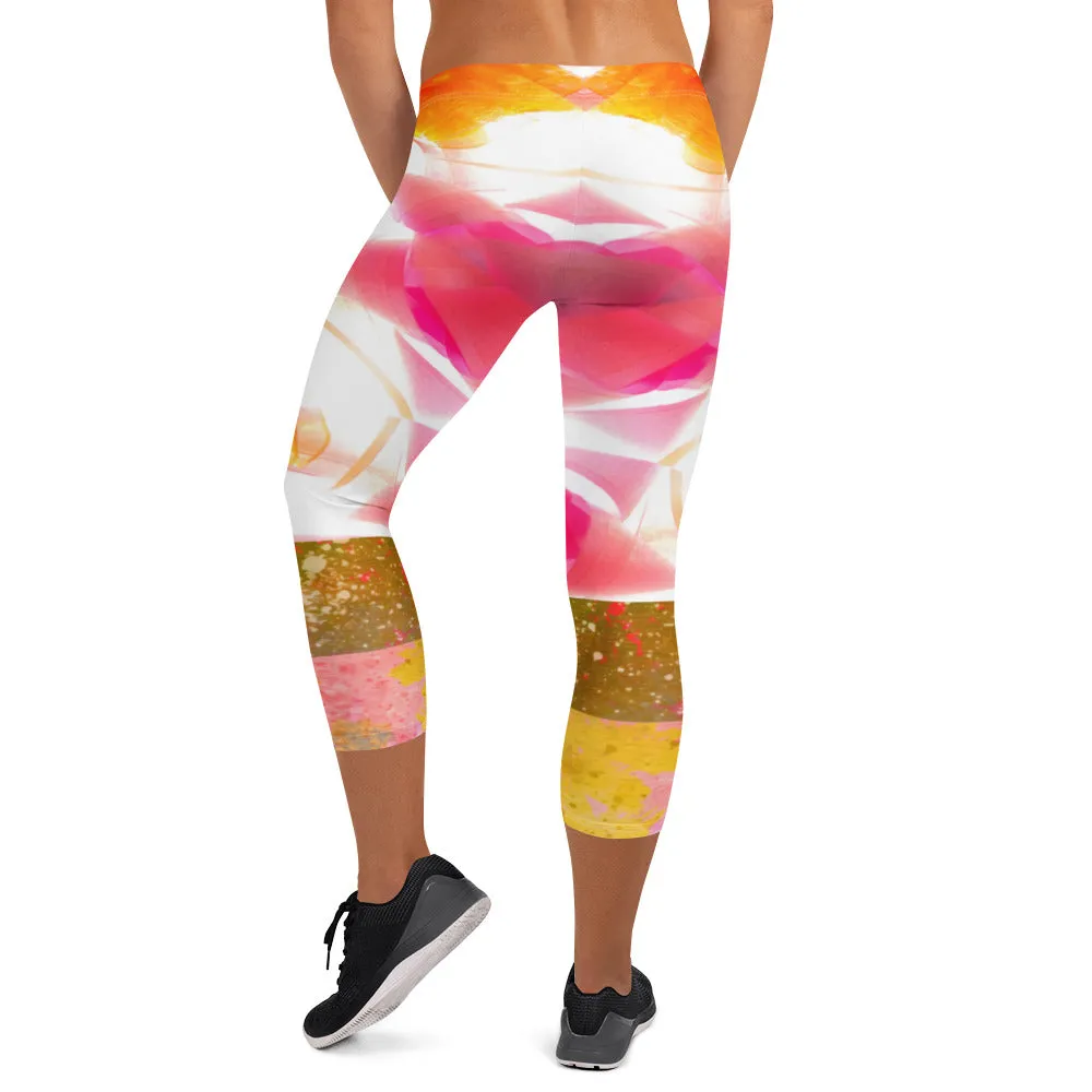 Sunflowery Day Capris