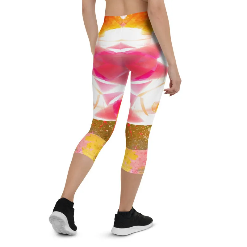 Sunflowery Day Capris