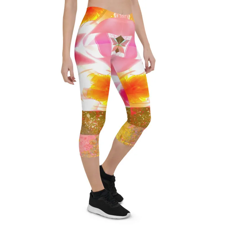 Sunflowery Day Capris
