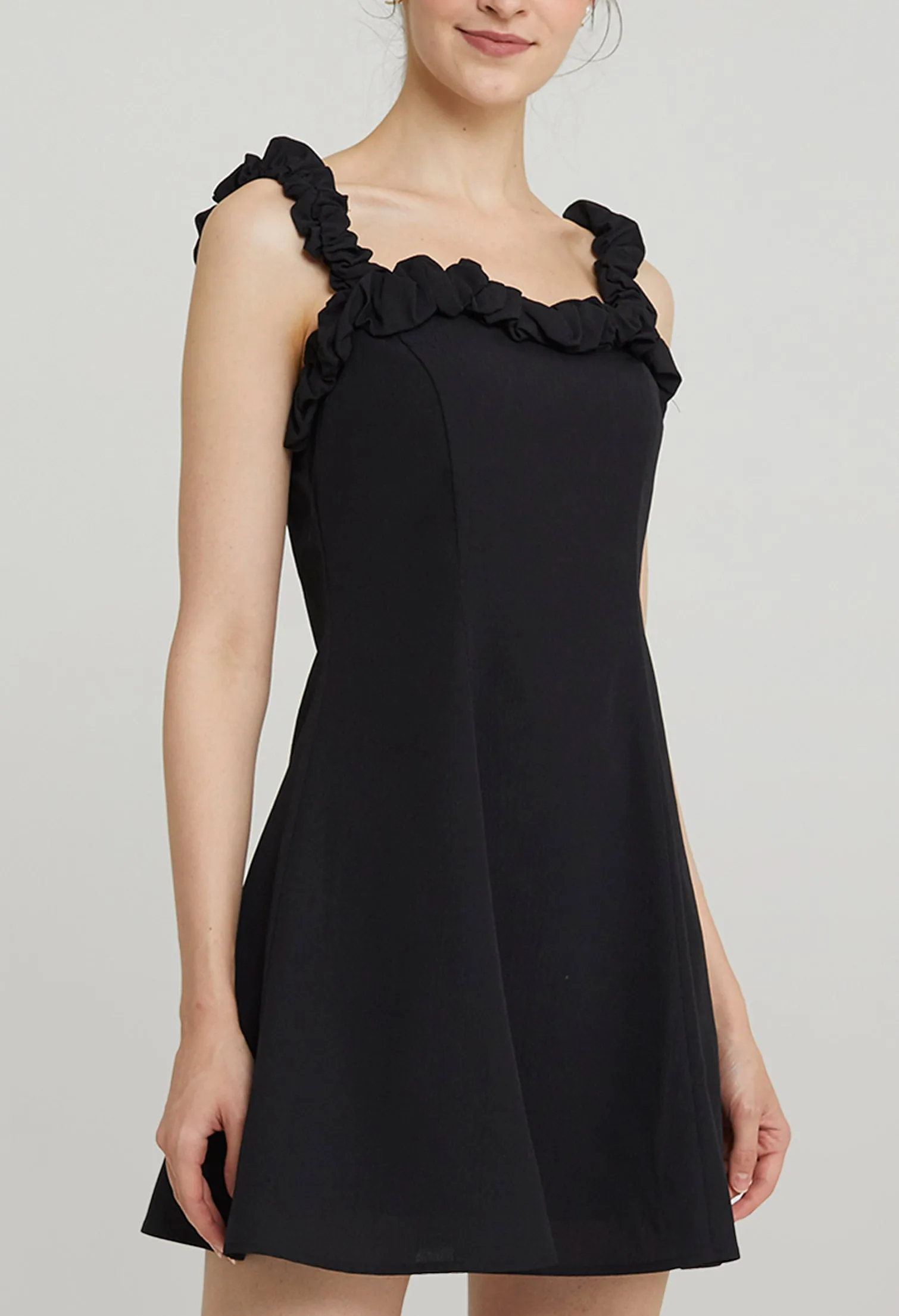 Sunnydew Ruffled Dress