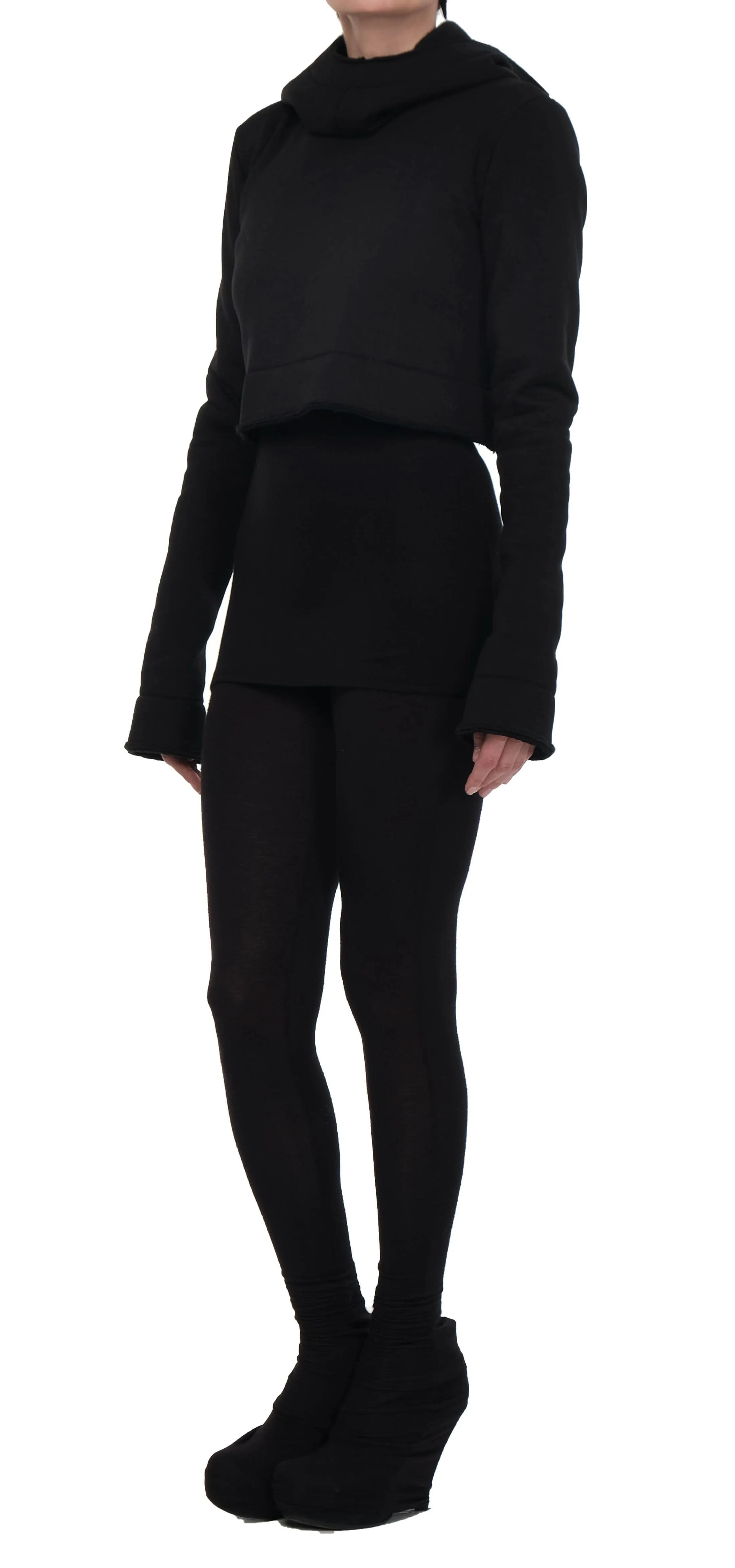 Sweatshirt Crop Hoodie