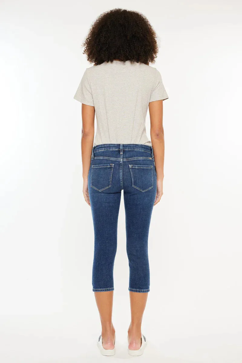 Sweeny Mid Rise Capris - Final Sale