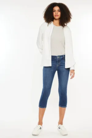 Sweeny Mid Rise Capris - Final Sale