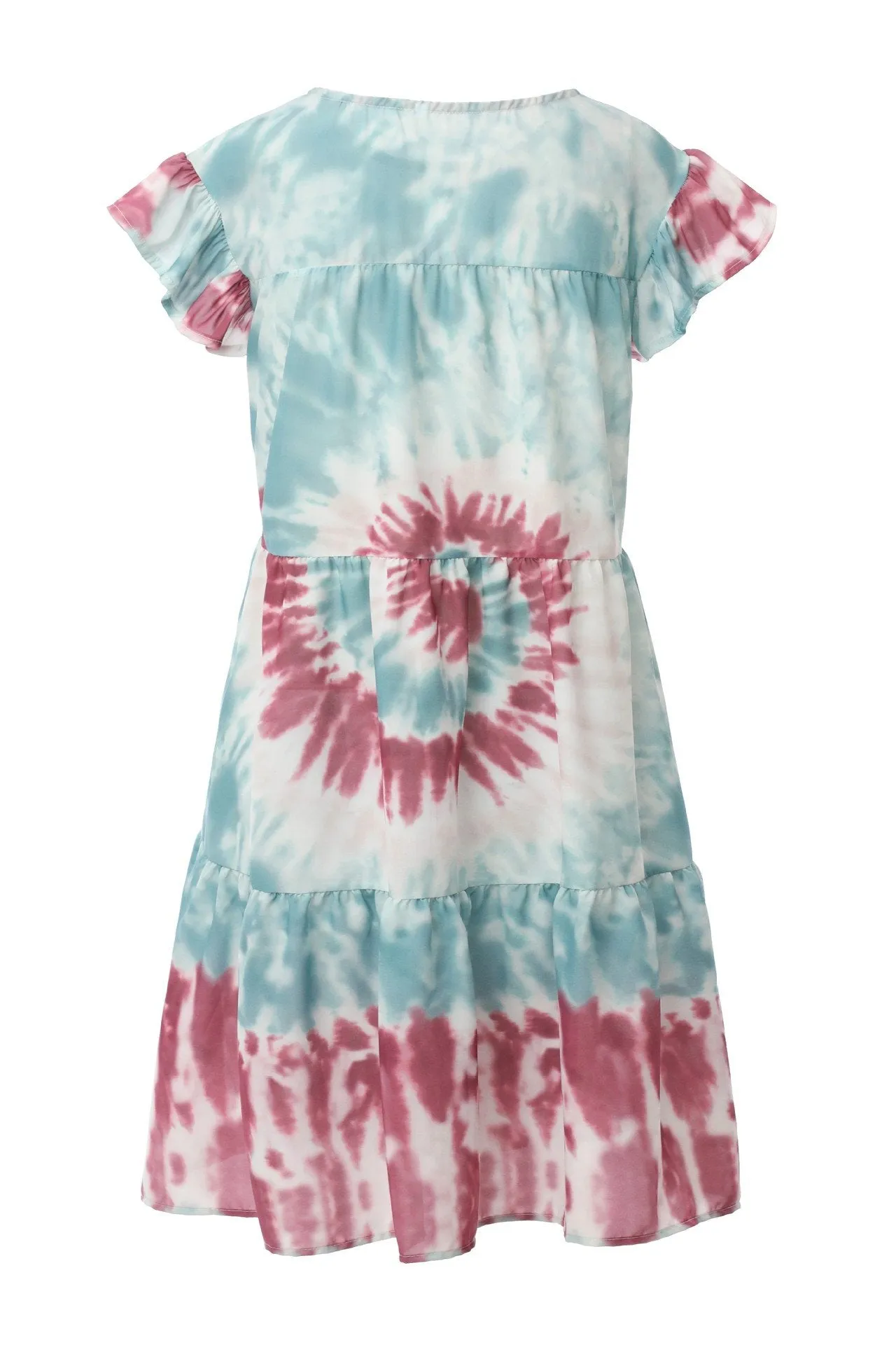 Sweet Floral Print A Line Dresses