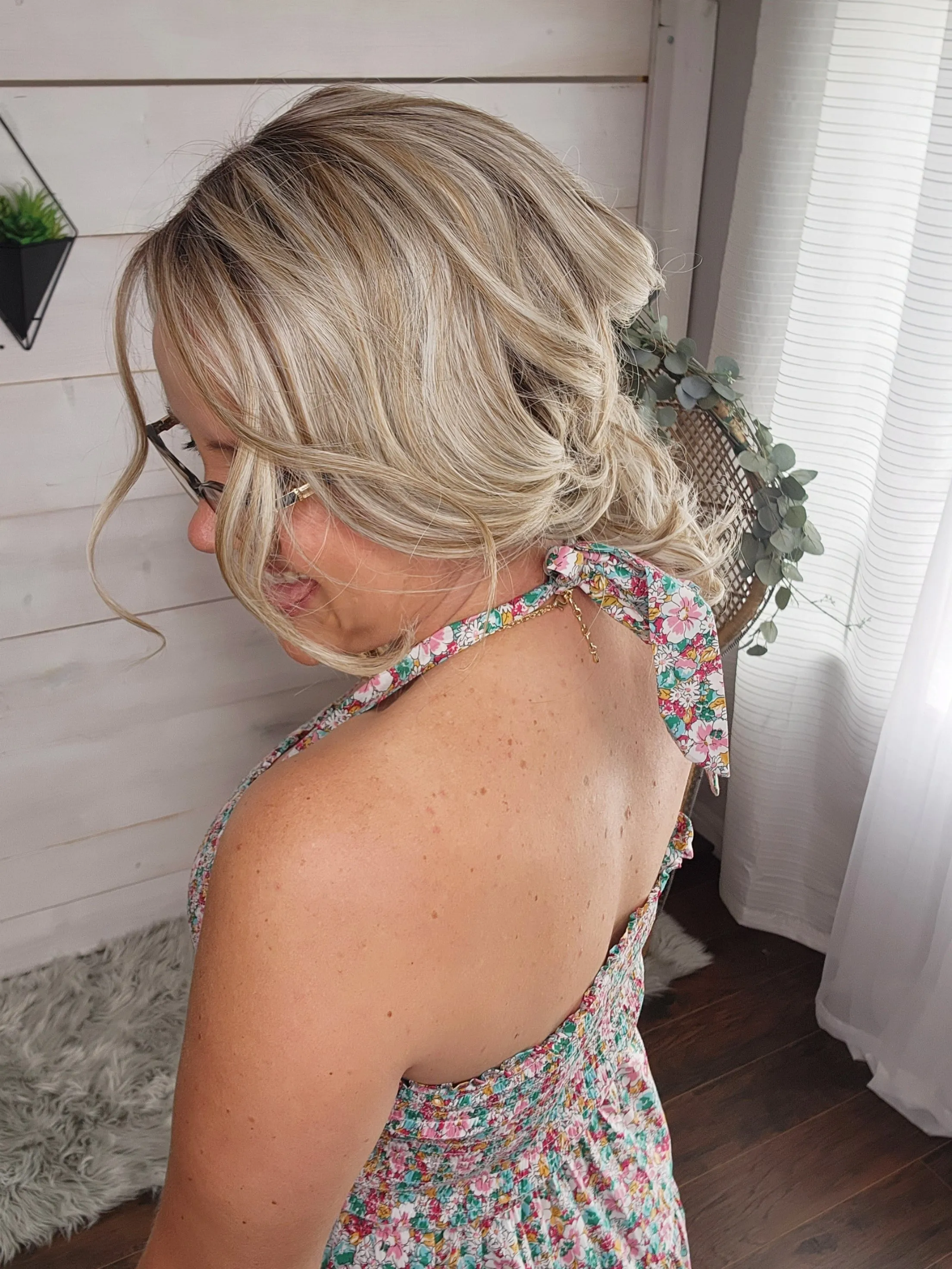 Swirl and Twirl Floral  in Sm-3XL * on sale *