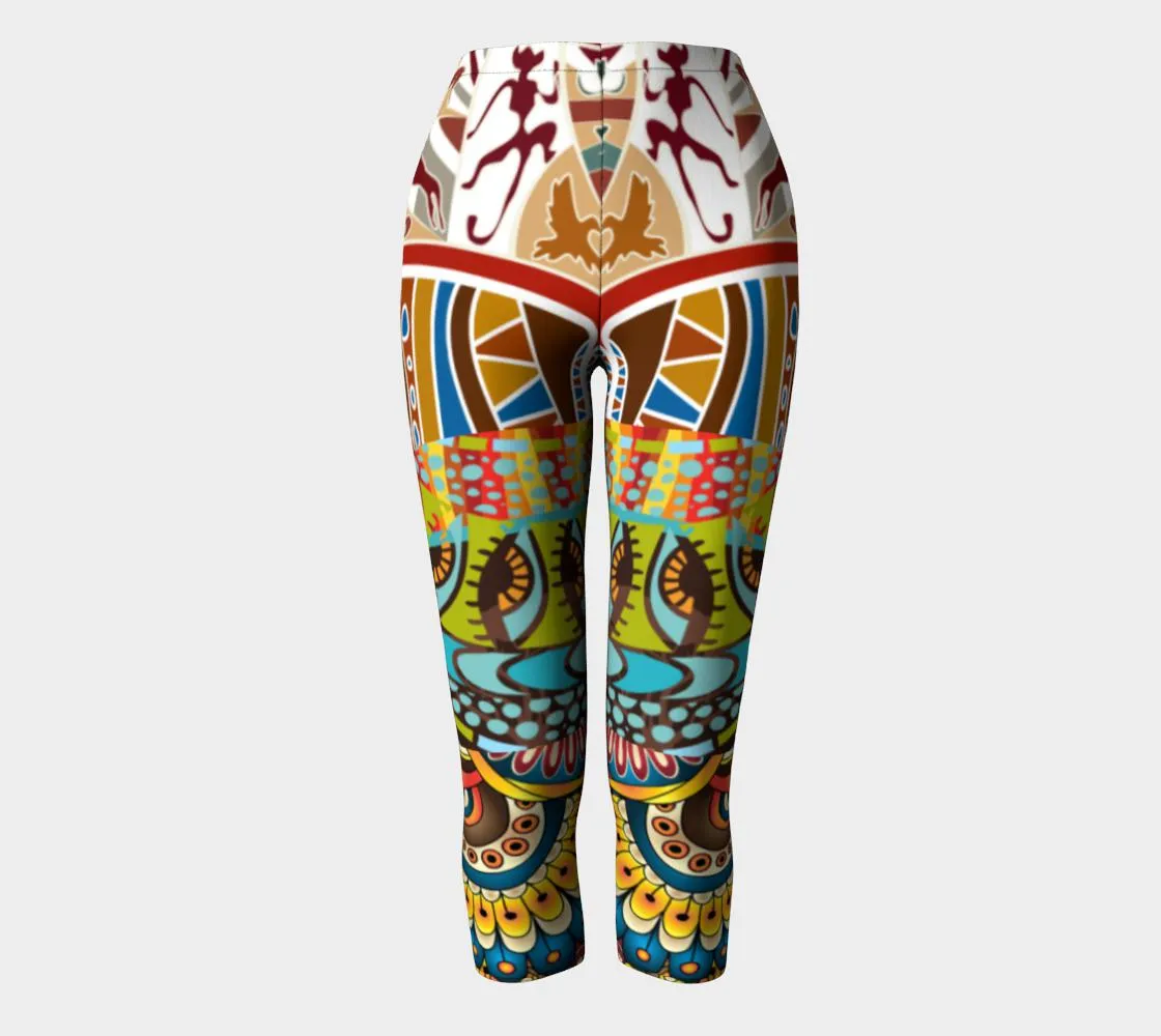 Tabata Eyes Compression Capris