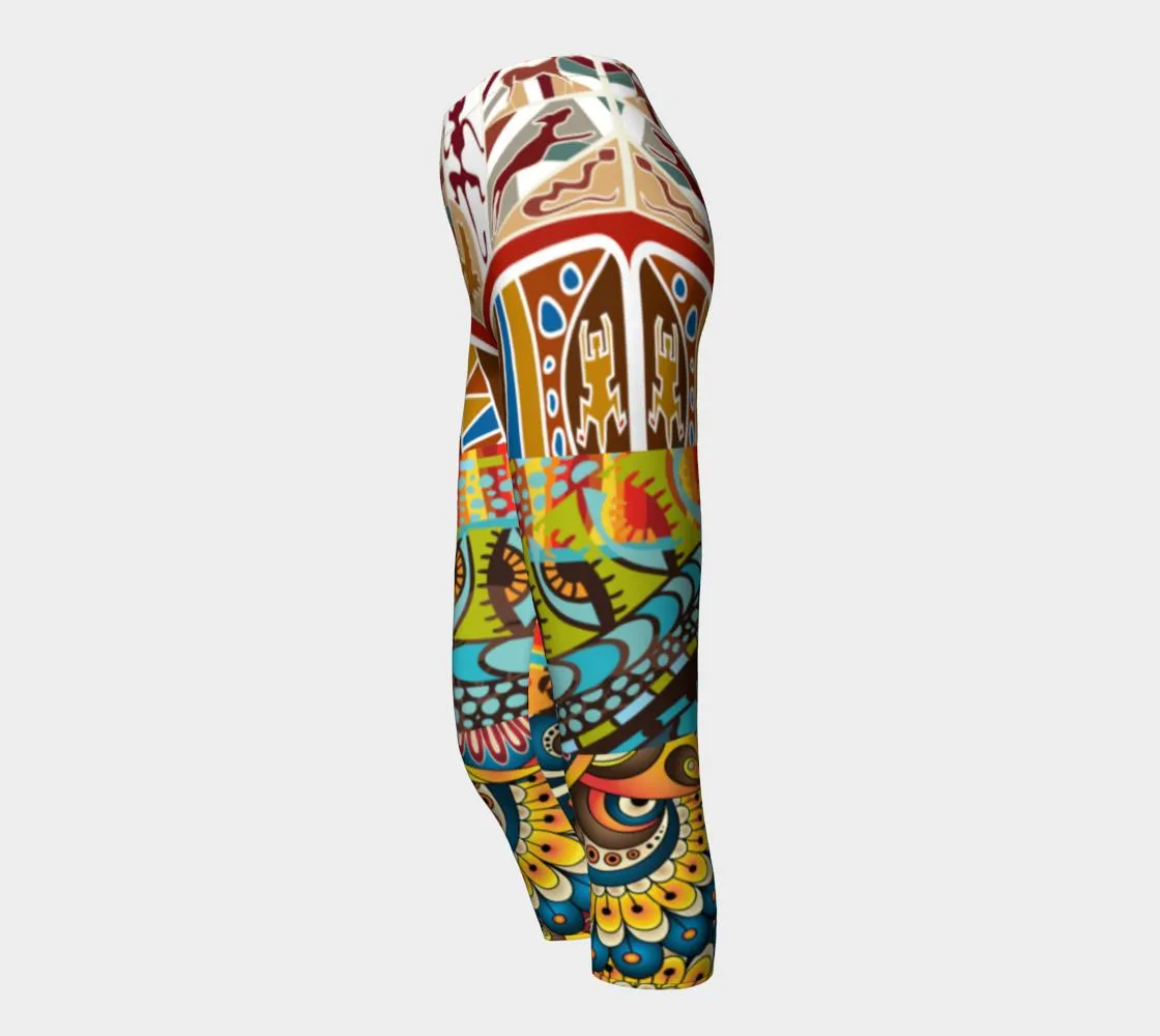 Tabata Eyes Compression Capris