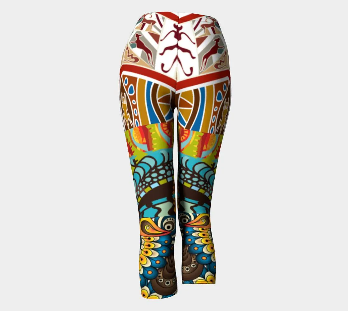 Tabata Eyes Compression Capris