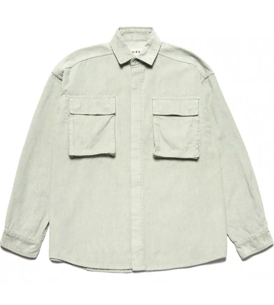 Taikan Corduroy Shirt Jacket Light Mint