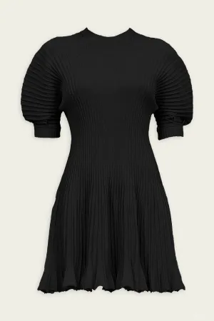 Talie Dress in Noir