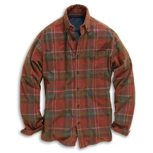 Tall Old Steamboat Plaid Corduroy Shirt