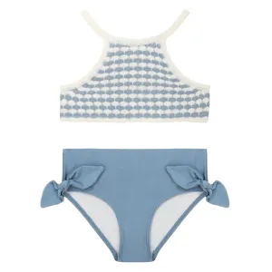 Tallow Scallop Crochet Bikini
