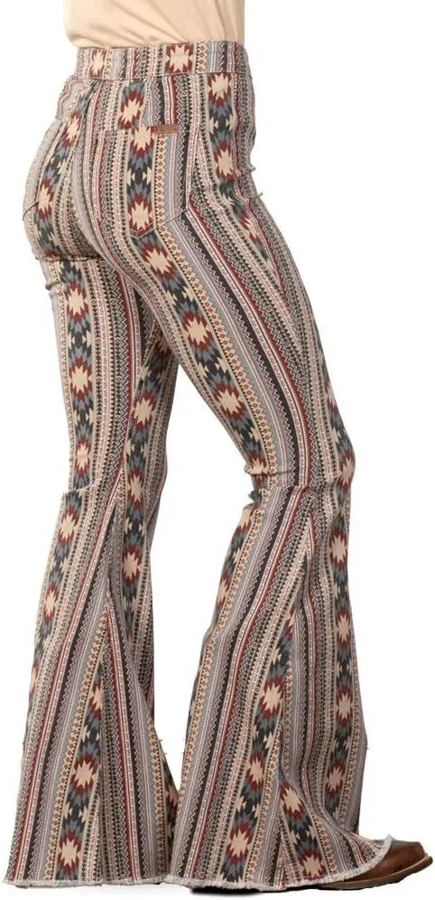 Tan Aztec Bell Bottoms