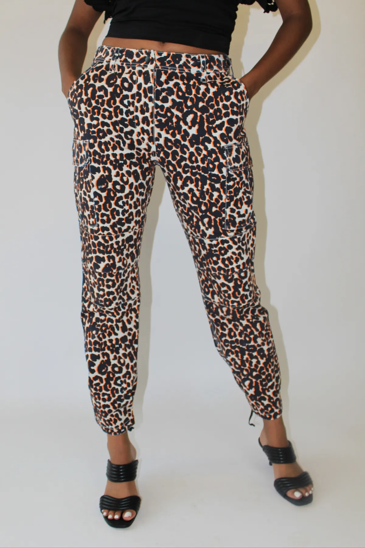 Tangelo Echo Spots Cargo Pants