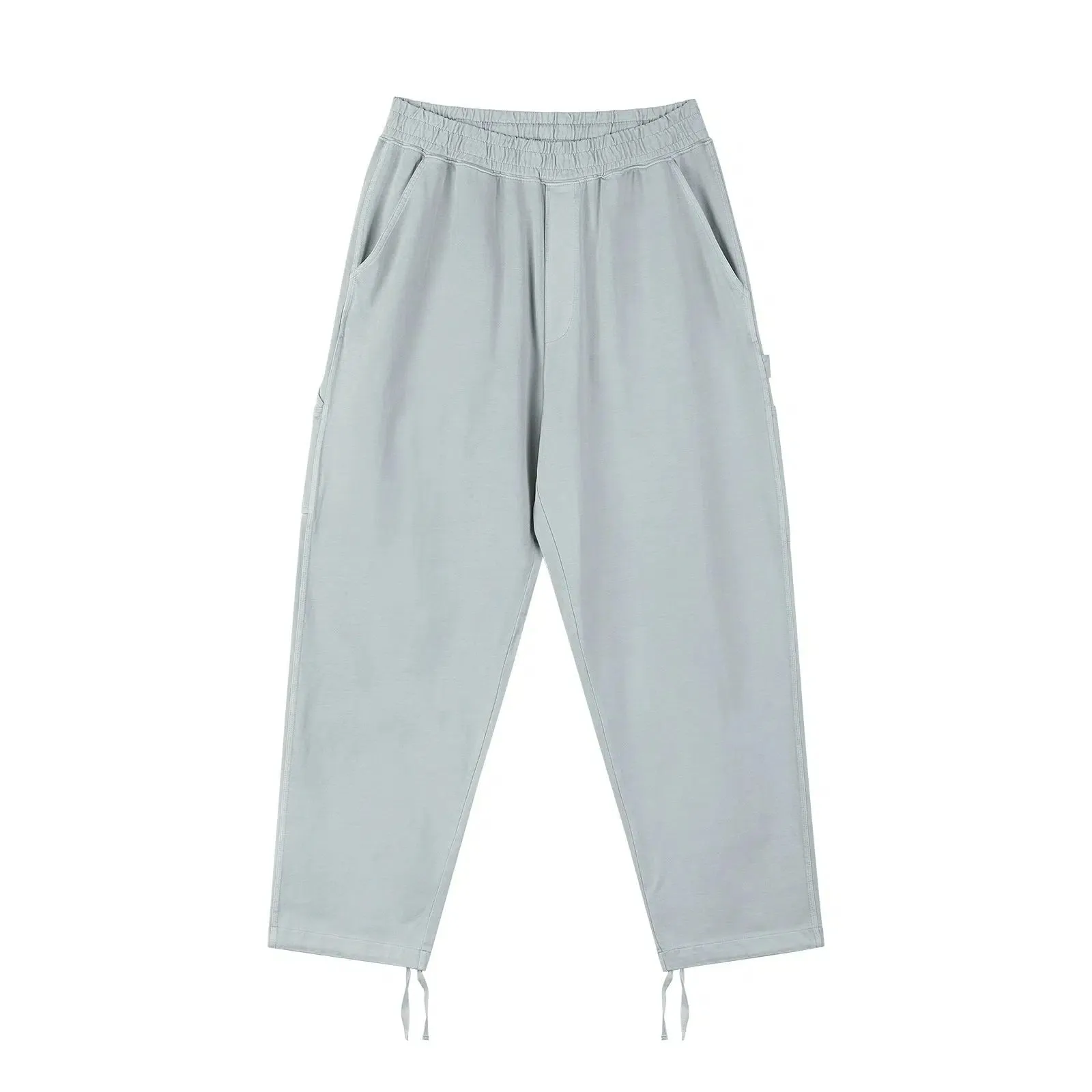 Tapered Washed Multi-pocket Pants