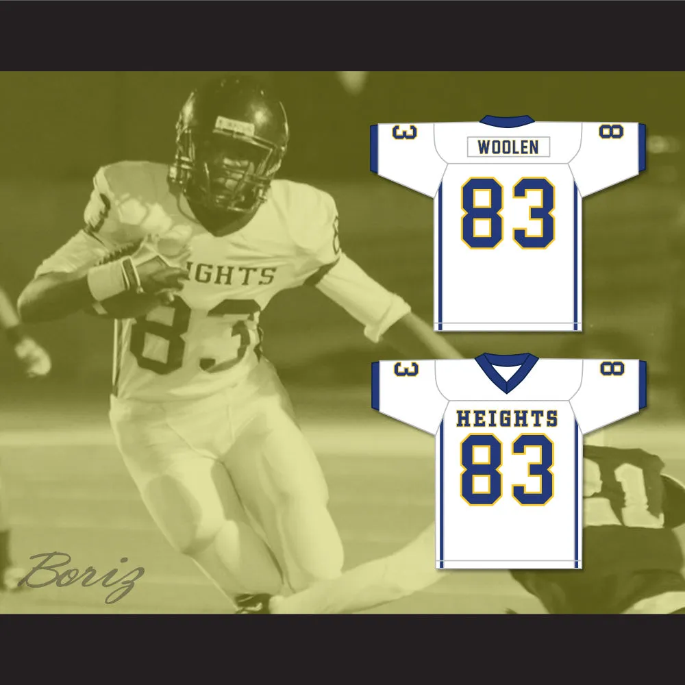 Tariq Woolen 83 Arlington Heights High School Yellow Jackets White Football Jersey 2