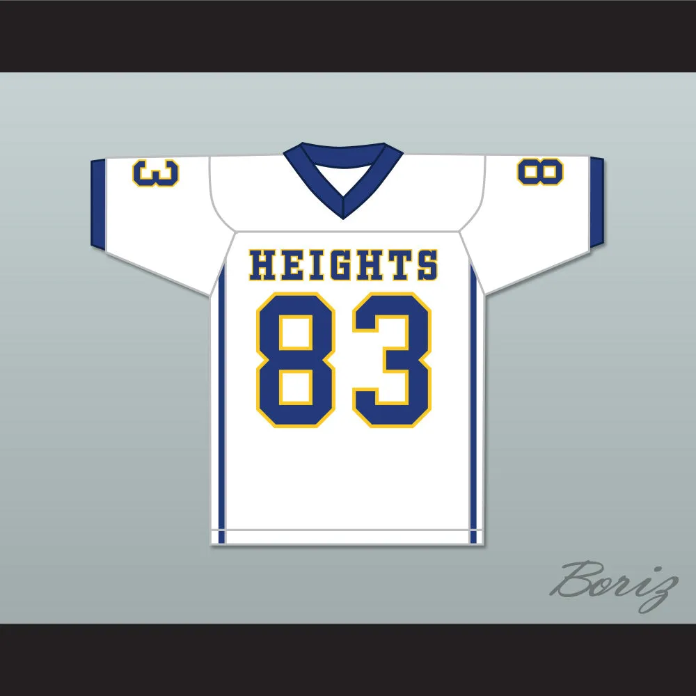 Tariq Woolen 83 Arlington Heights High School Yellow Jackets White Football Jersey 2