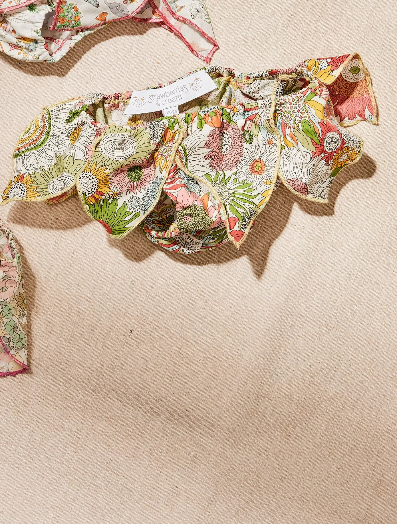 Teardrop in sunflowers Liberty fabric - Swimwear Bottoms