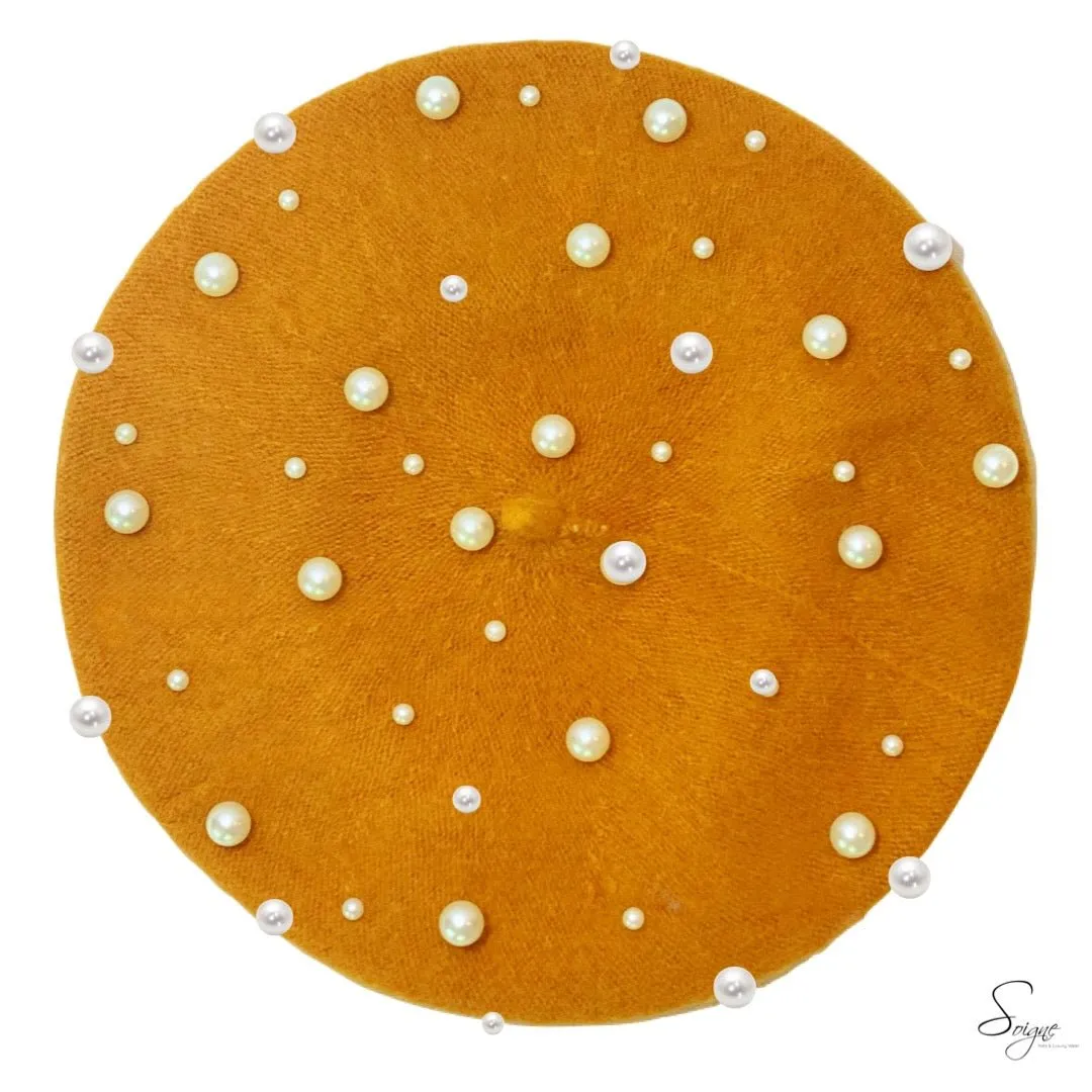 The Beret In Mustard