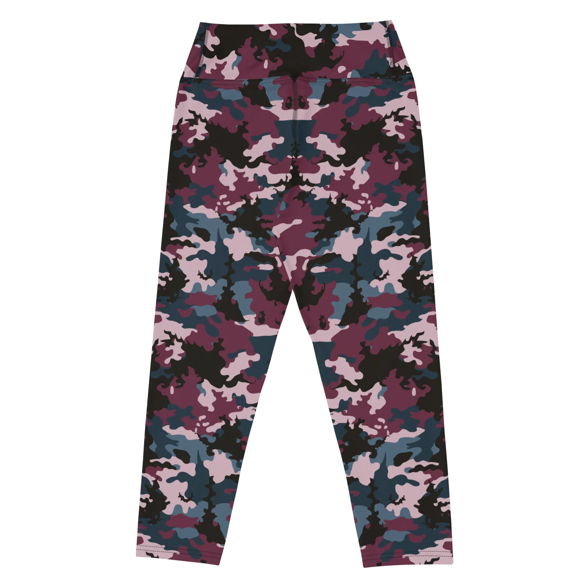 The Enigmatic Beauty Camouflage Yoga Capris