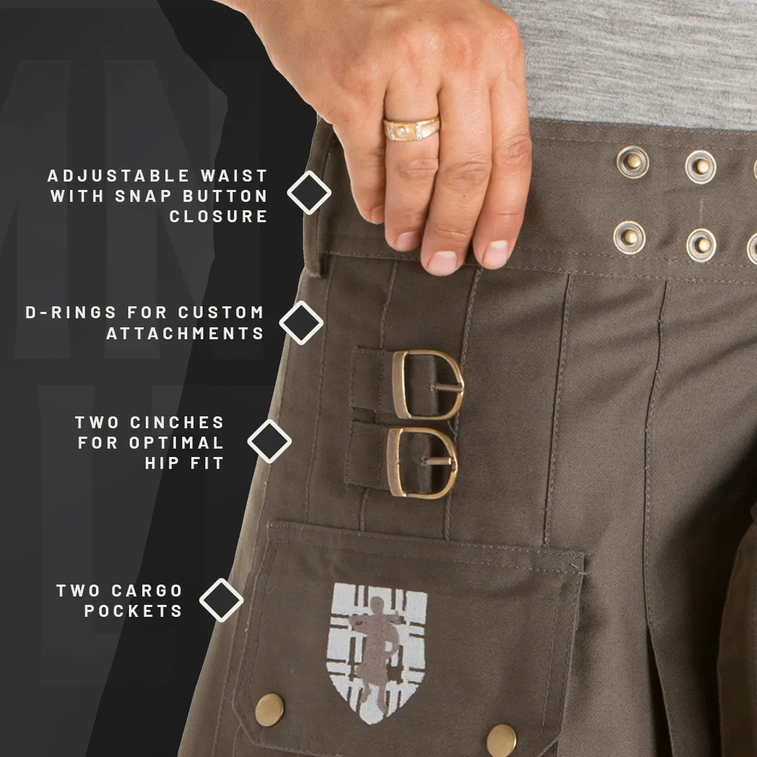The Greenhorn Kilt - Khaki