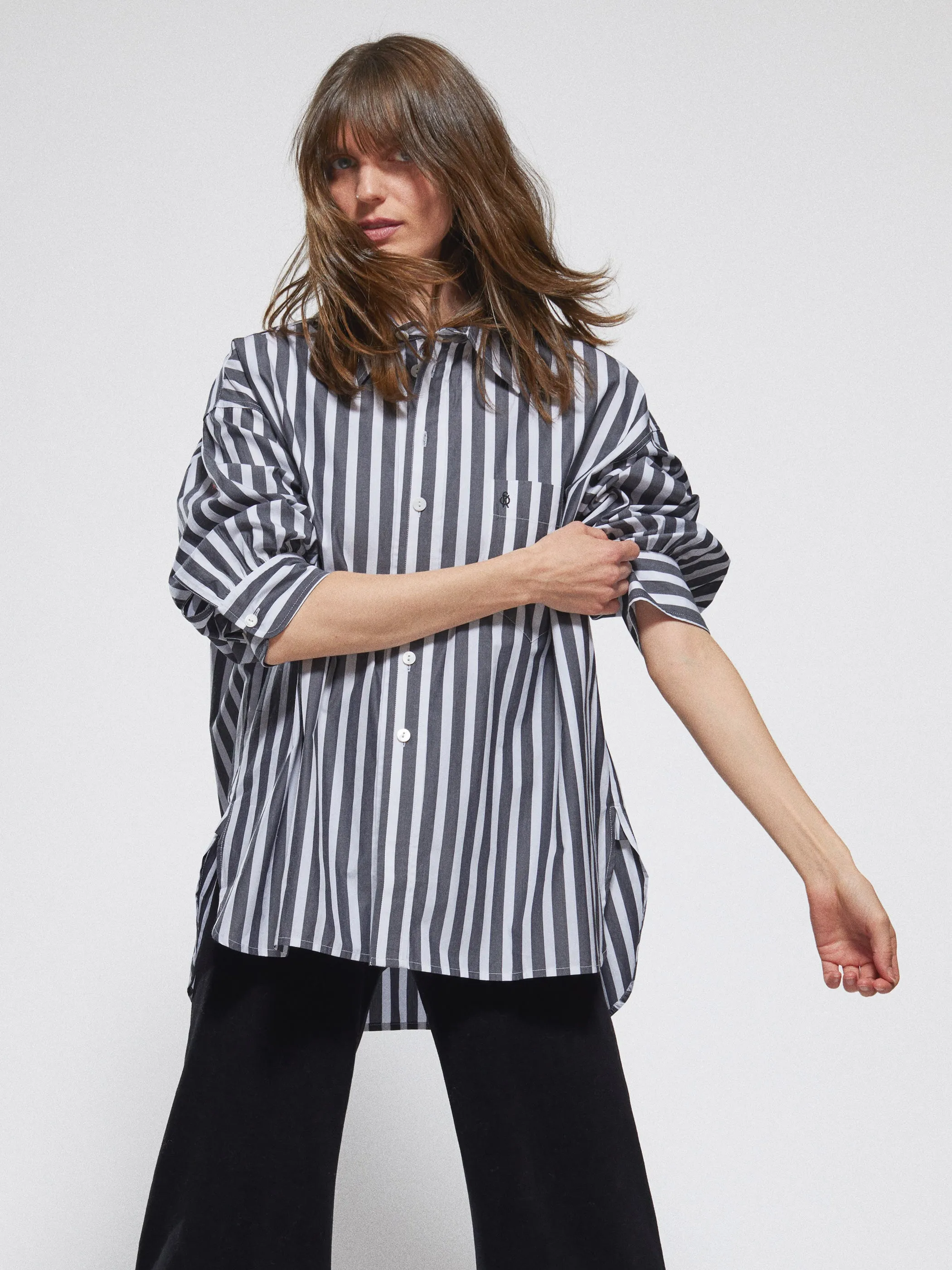The Kappa Button-Up Shirt in Cotton Poplin