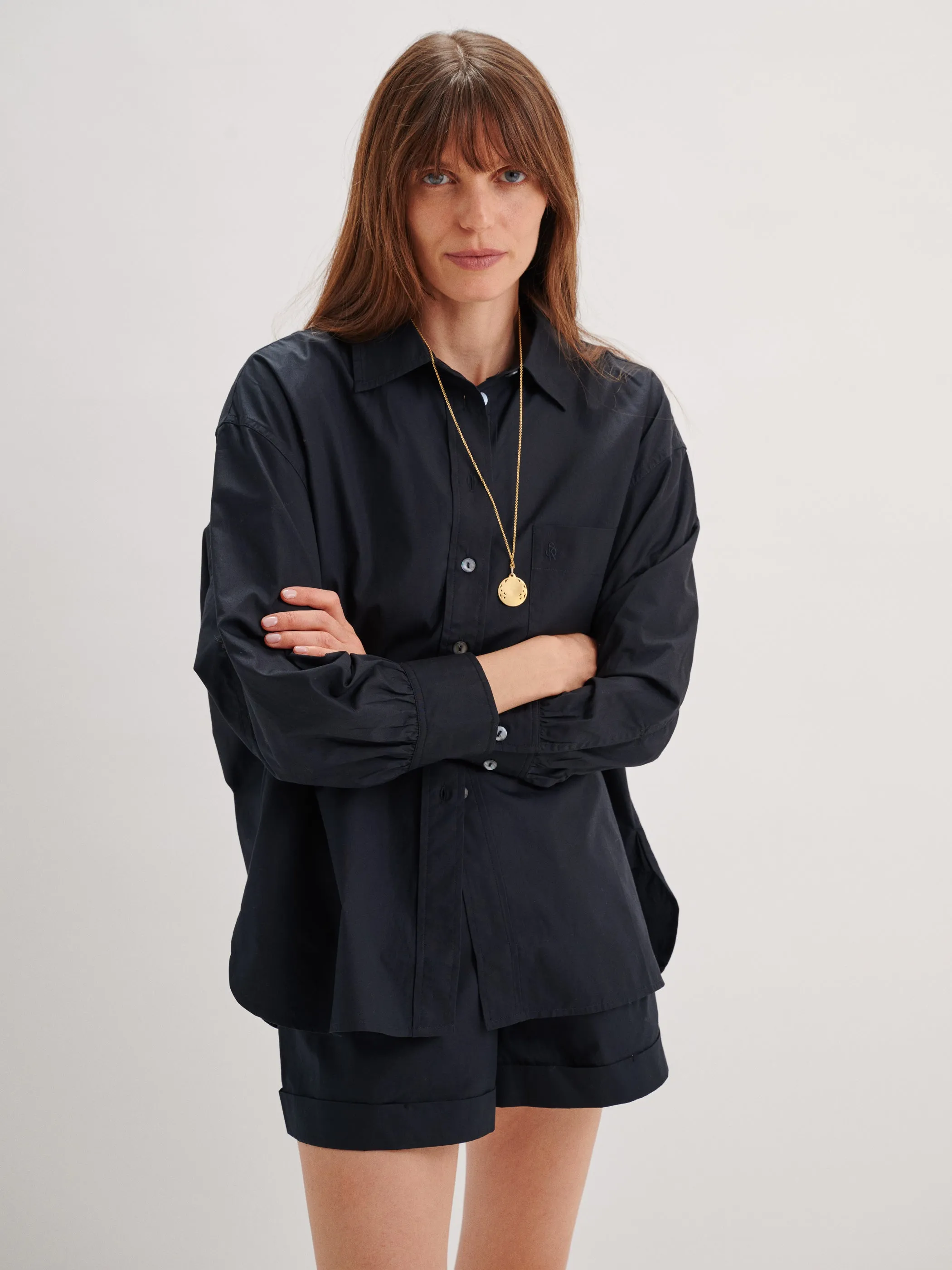 The Kappa Button-Up Shirt in Cotton Poplin