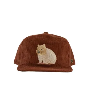 The Stash Cap Wombat - Brown