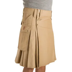 The Stowaway Kilt - Khaki