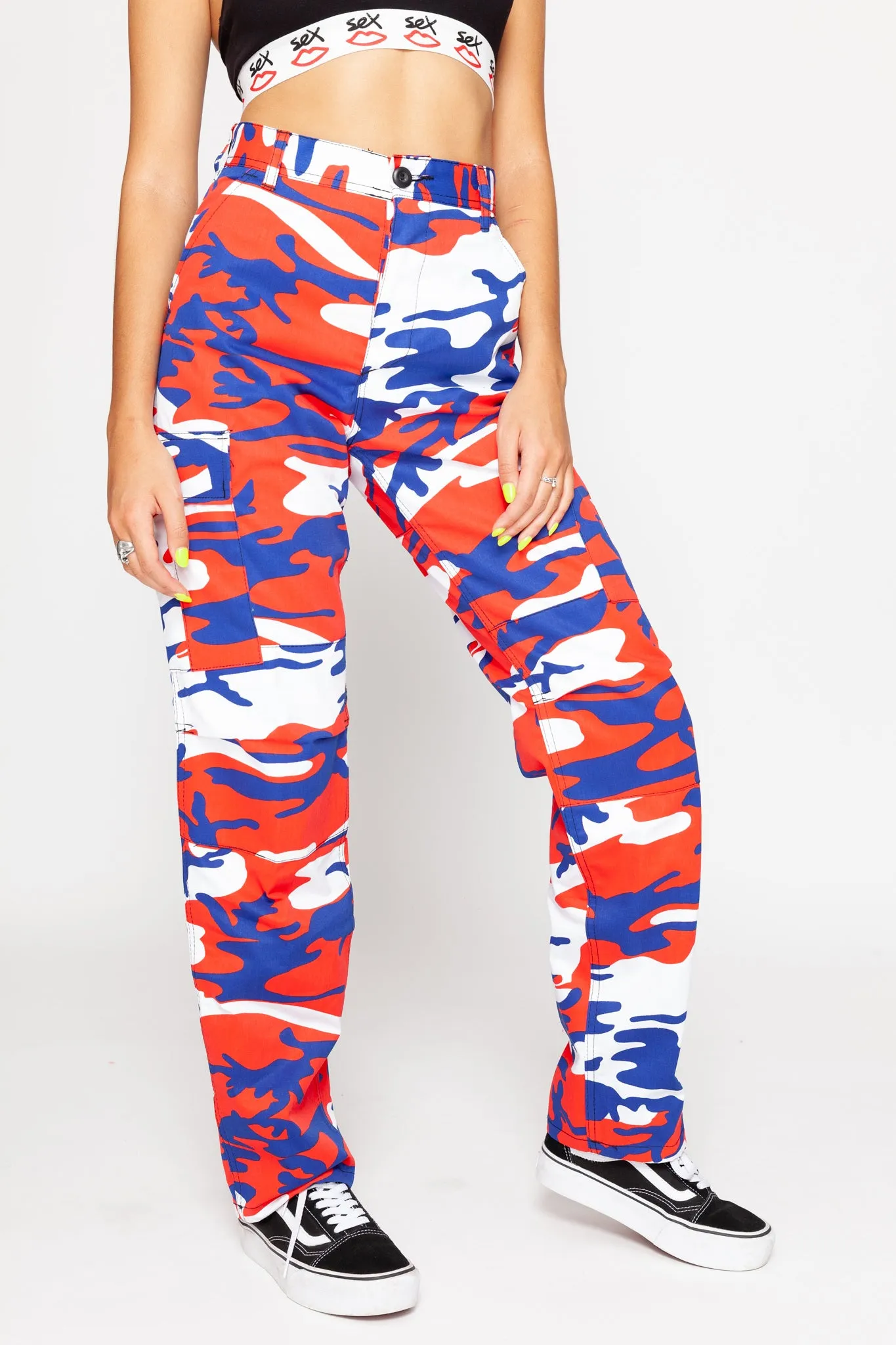 This Is America Camo Cargo Pants