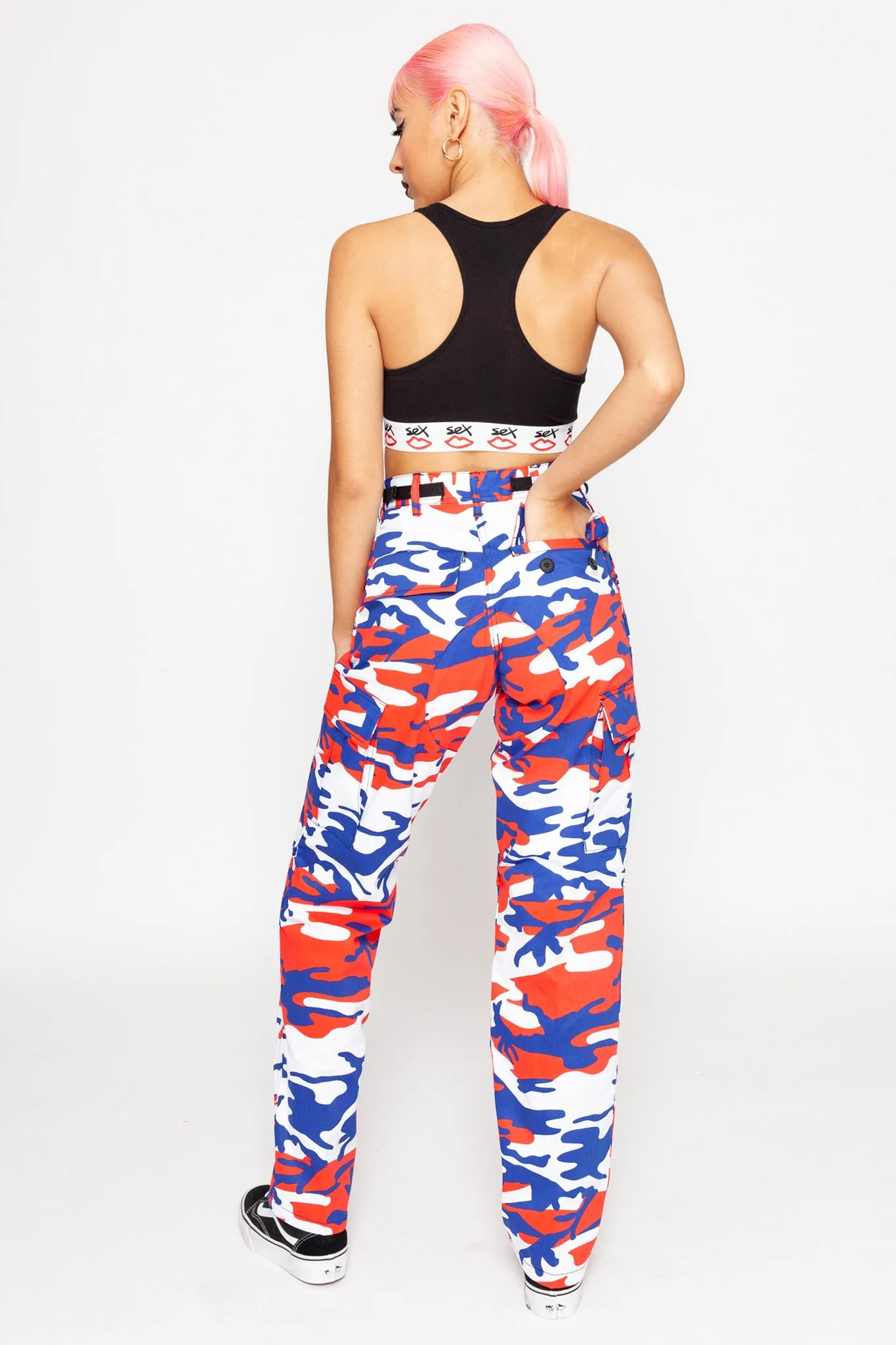 This Is America Camo Cargo Pants
