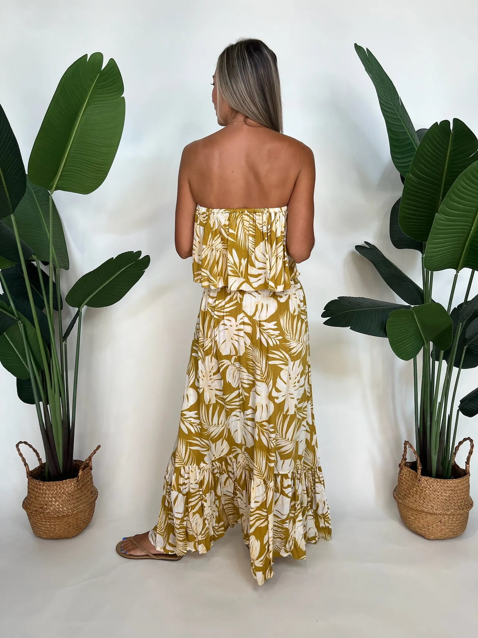 Tiare Hawaii Bungalow Maxi Gold