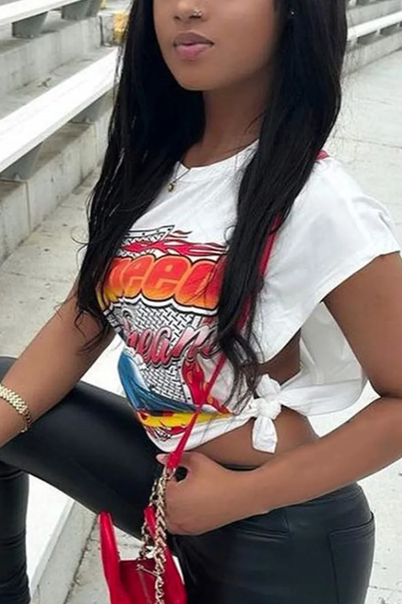 TN0302 Sleeveless Graphic Shirt
